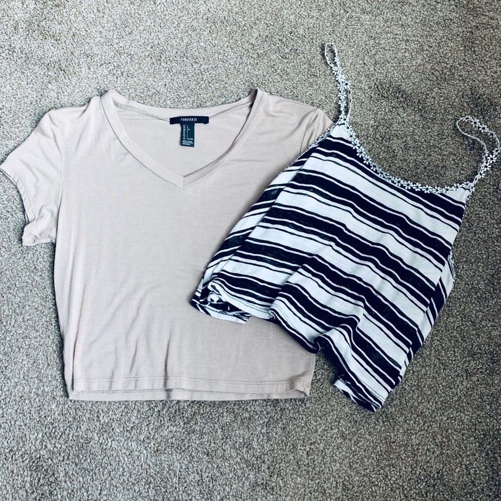 Super cute summer crop tops🌈